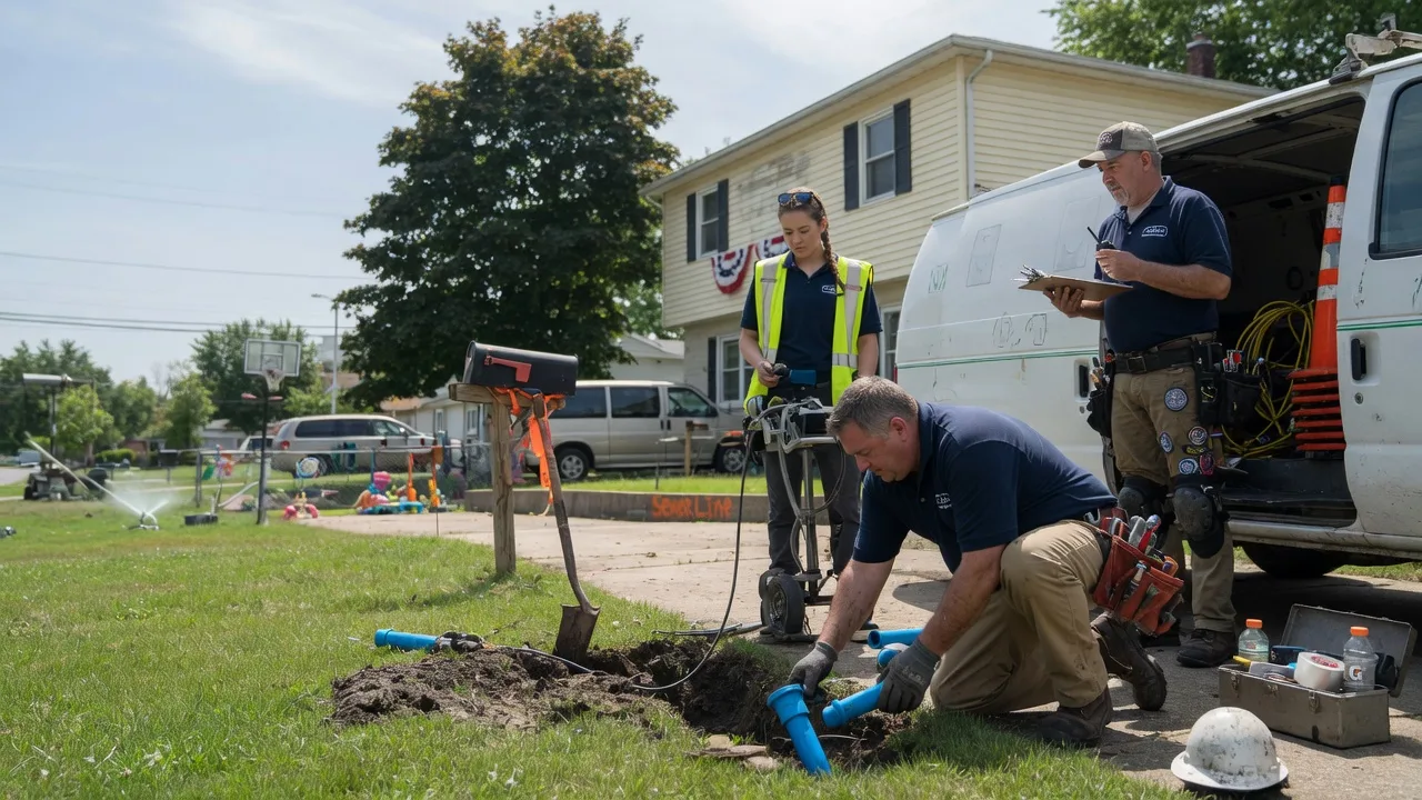 Slab Leak Repair in Bellevue, OH near me